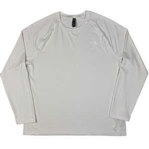 The North Face Water Shirt Mens XL White Dune Class V Long Sleeve Active Top